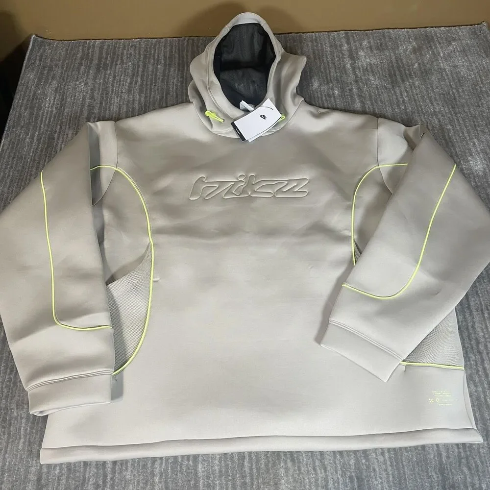 Nike Hoodie Mens XL Gray F.R.O.G. Future Revisited Pullover Sweatshirt High Neck